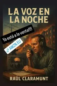 La voz en la noche, ya está disponible en Amazon.